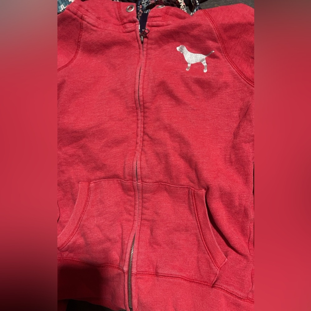Pink beans jacket color pink size medium